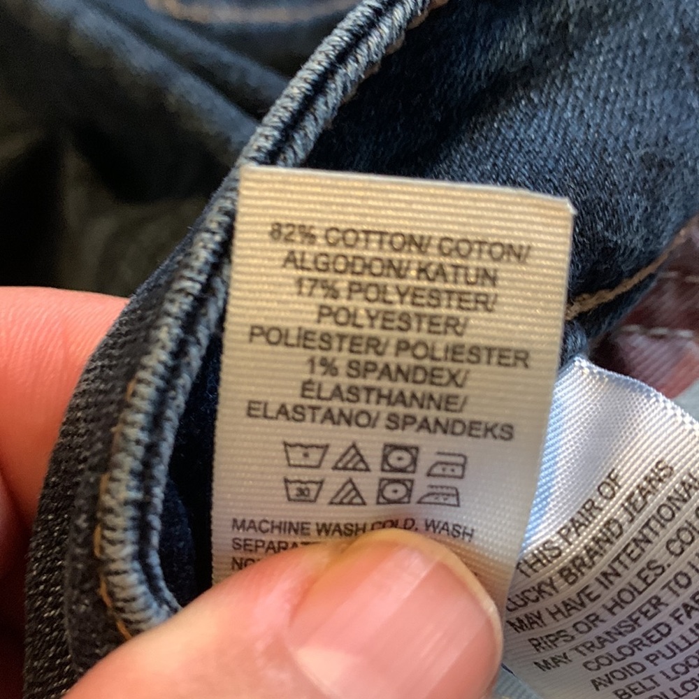EUC Lucky Brand Lolita Skinny Jeans Size 27. - Picture 9 of 9